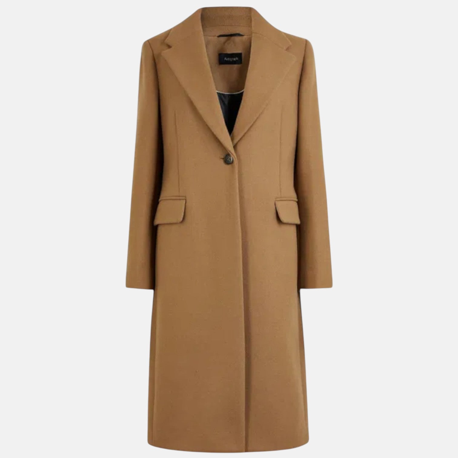 Monorez - Women’s Overcoat – Lapel Collar Elegance