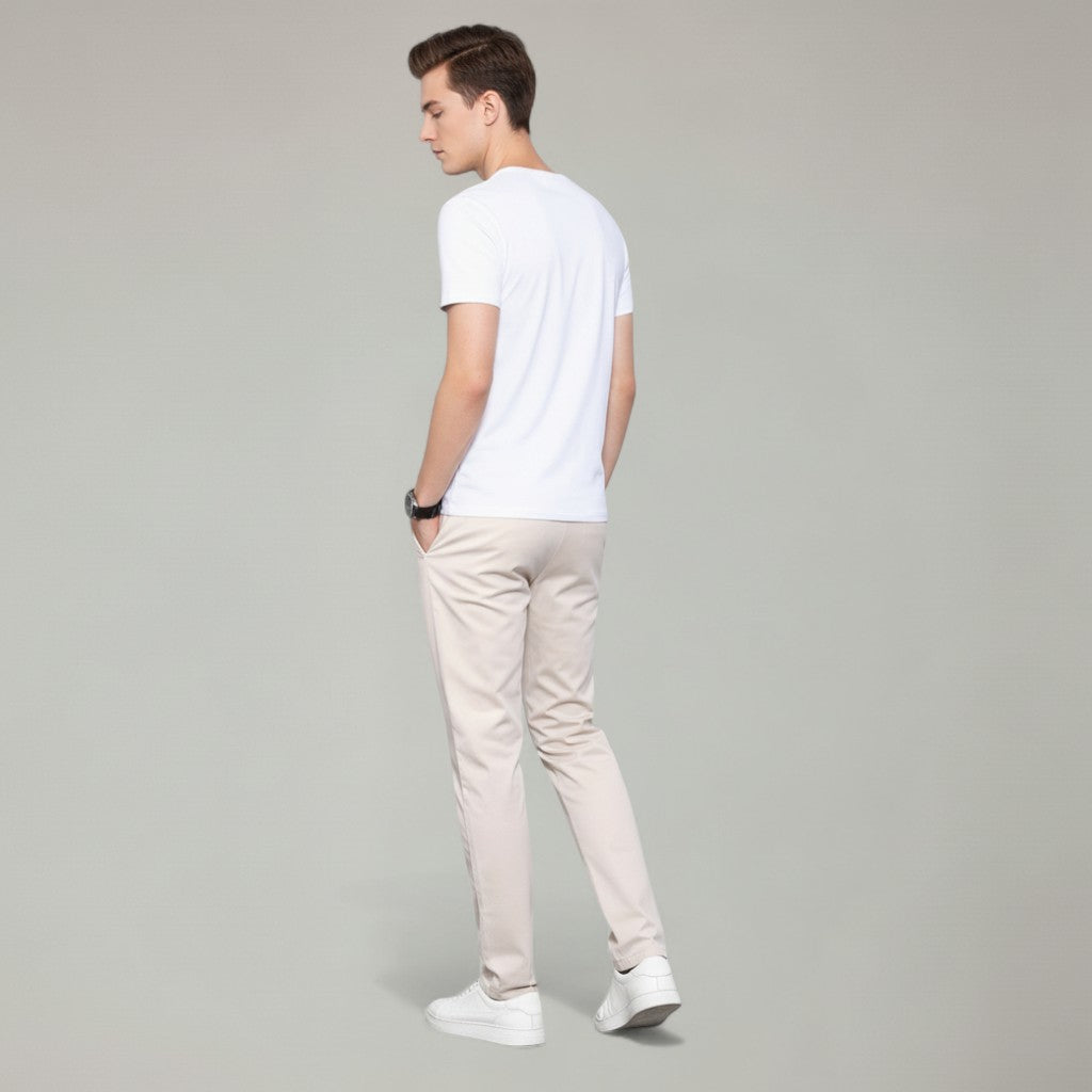 Monorez - Slim-Fit All-Season Stretch Ankle Business Trousers