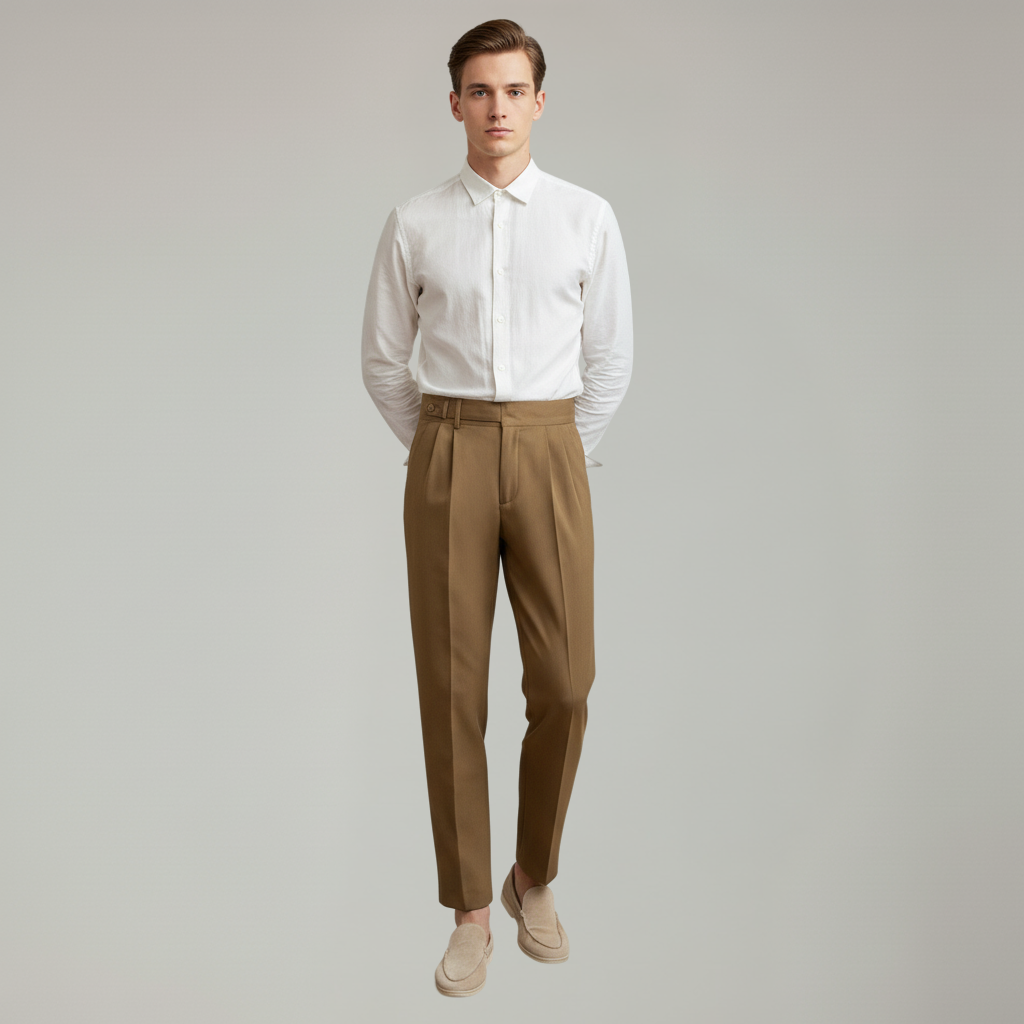 Monorez - Old Money High Waist Tailored Trousers
