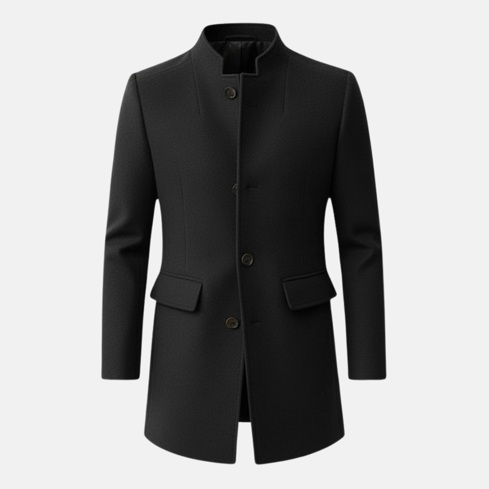 Monorez | Men’s Classic Tailored Coat – Effortless Comfort
