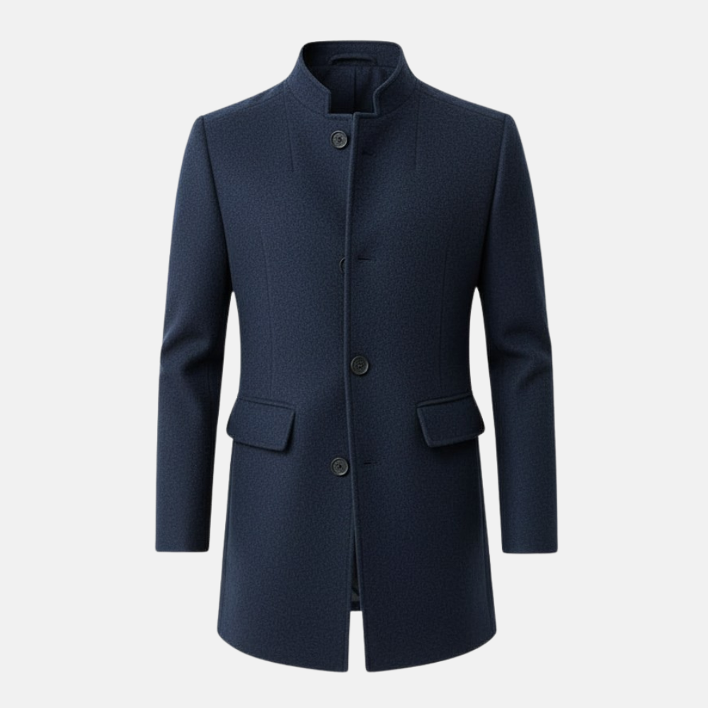 Monorez | Men’s Classic Tailored Coat – Effortless Comfort