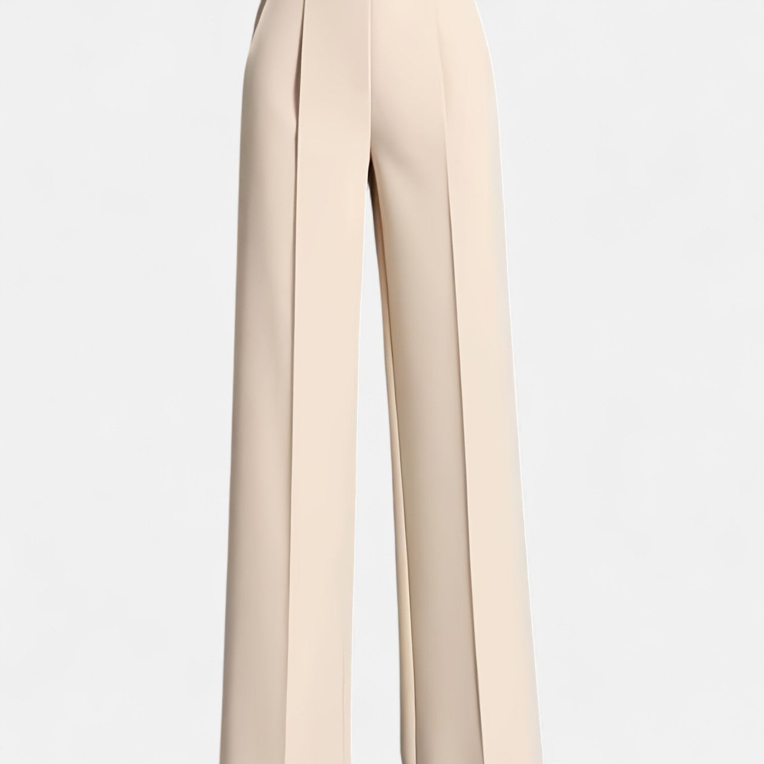 Monorez - Women'S Elegant High-Waist Wide-Leg Pants with Side Pockets