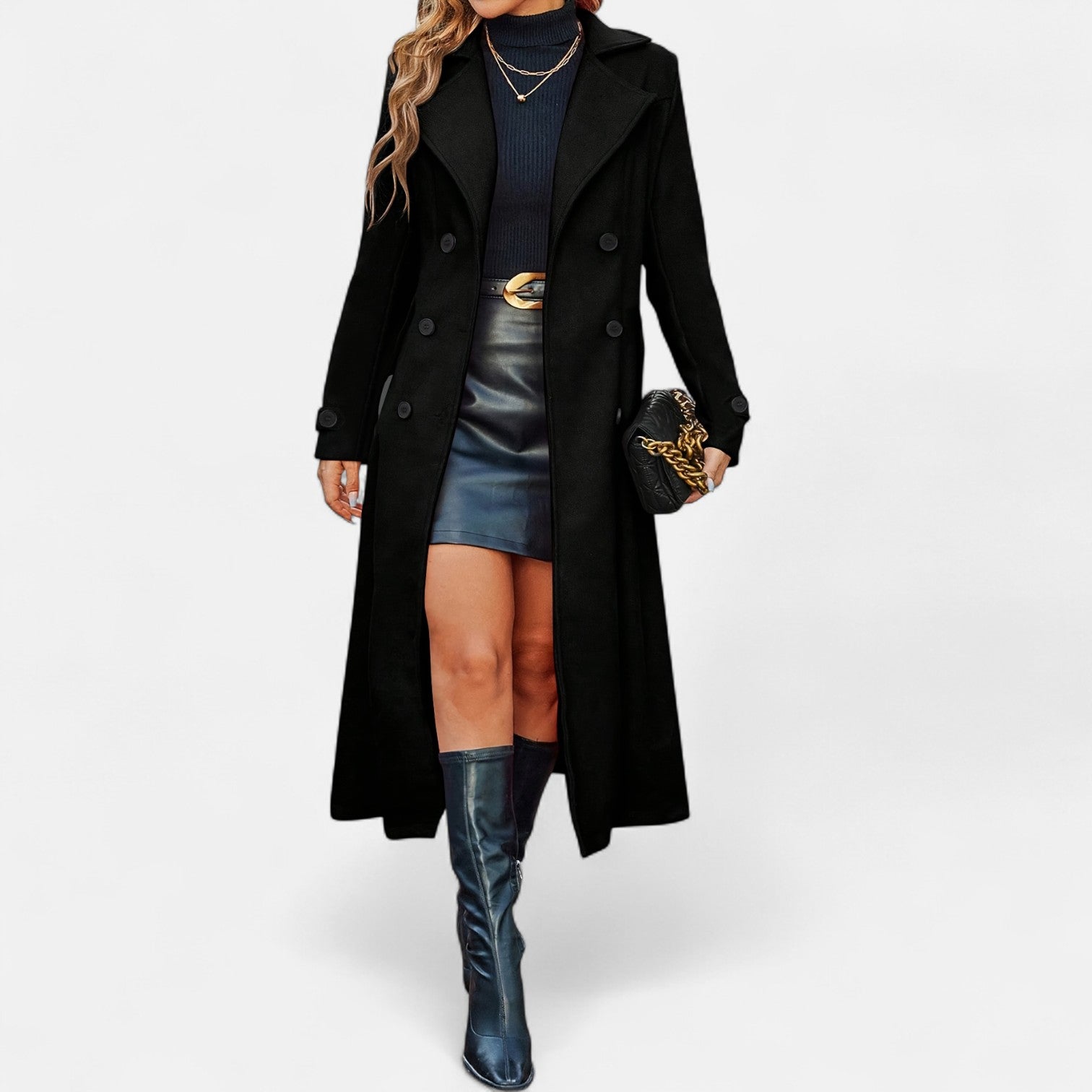 Monorez - Mid Elegant Overcoat