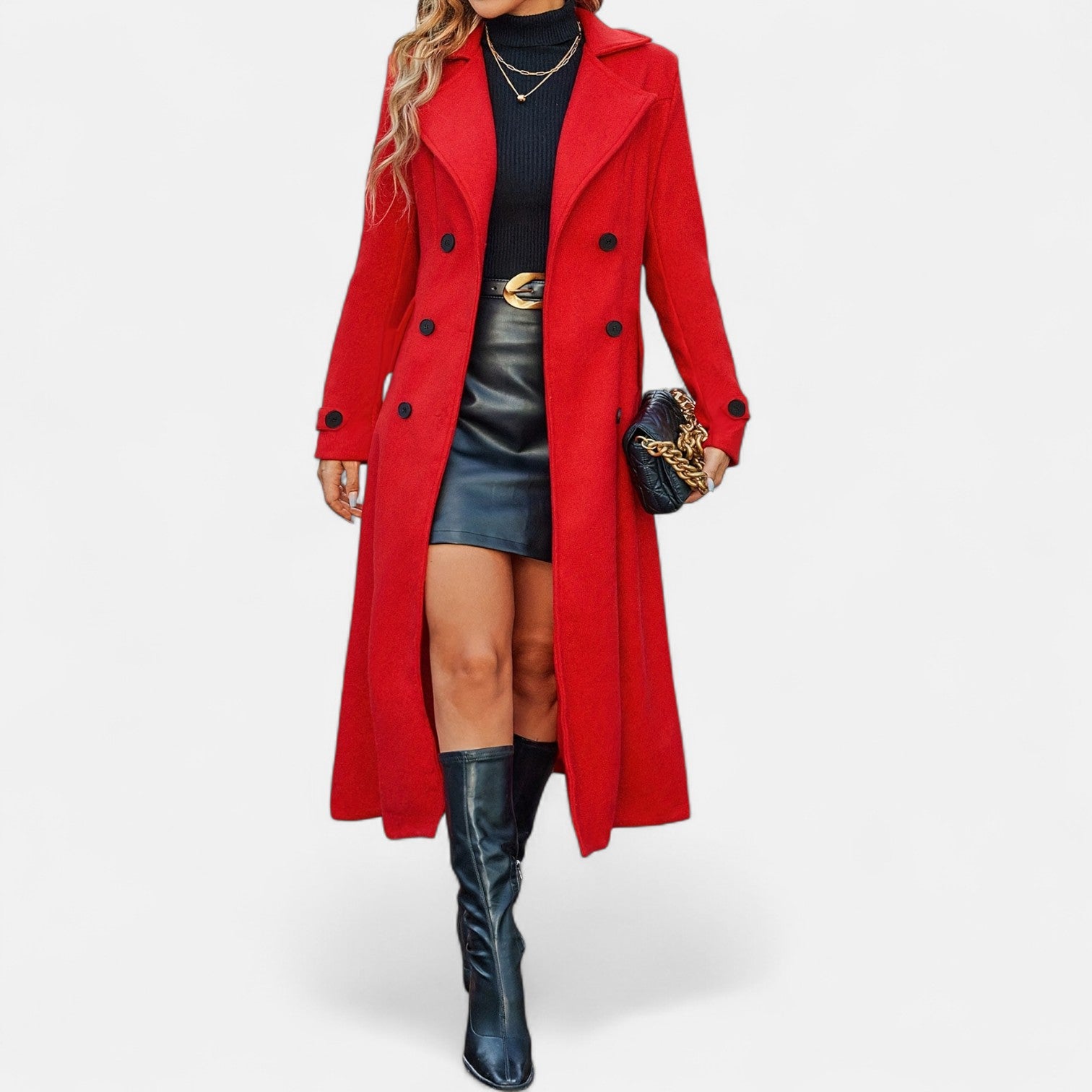 Monorez - Mid Elegant Overcoat