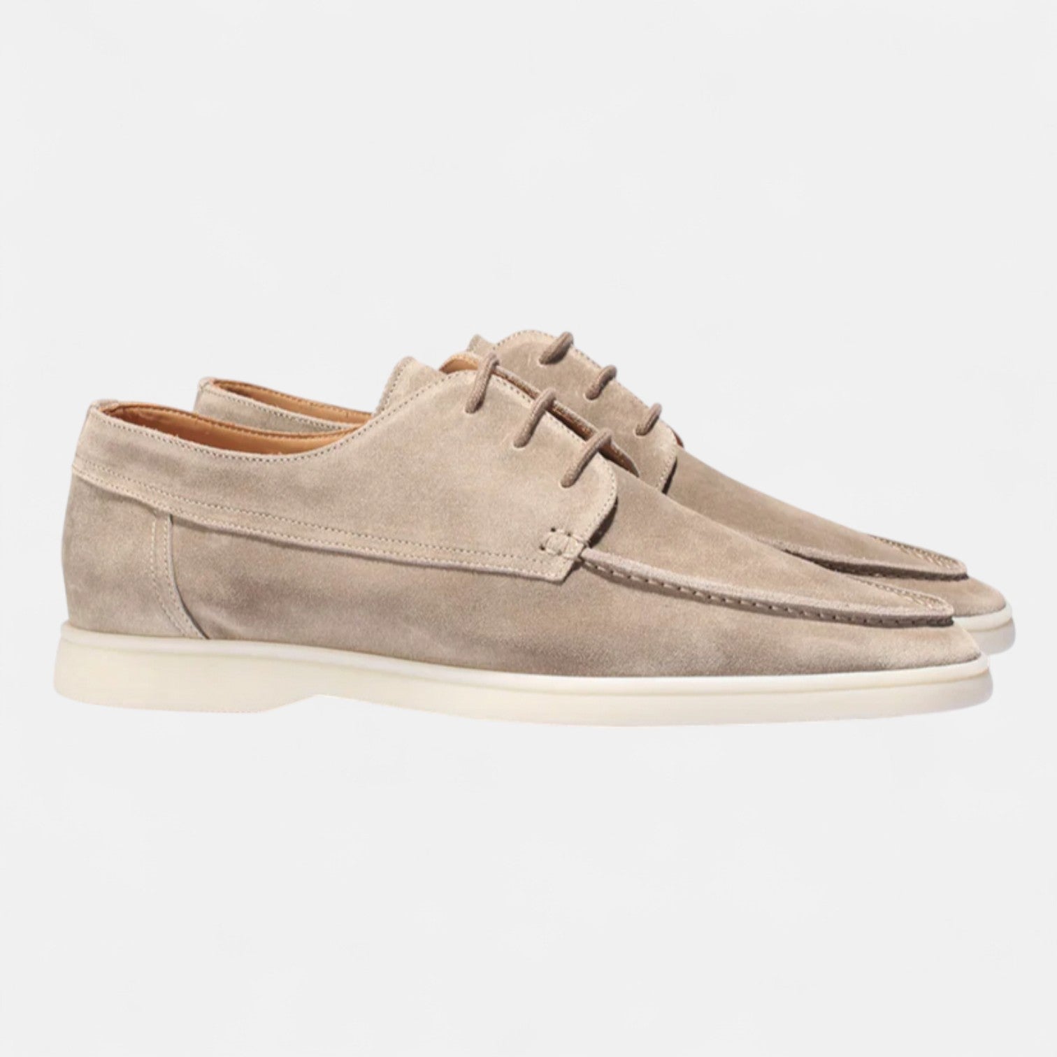 Monorez - Refined Suede Lace-Up Loafers