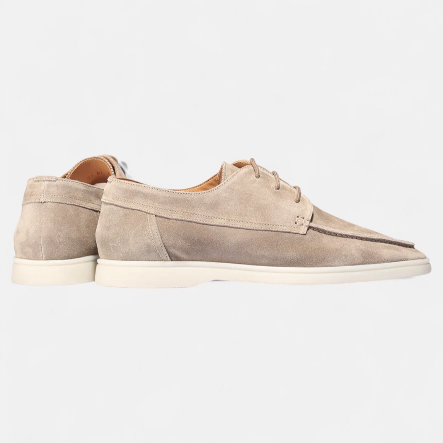 Monorez - Refined Suede Lace-Up Loafers