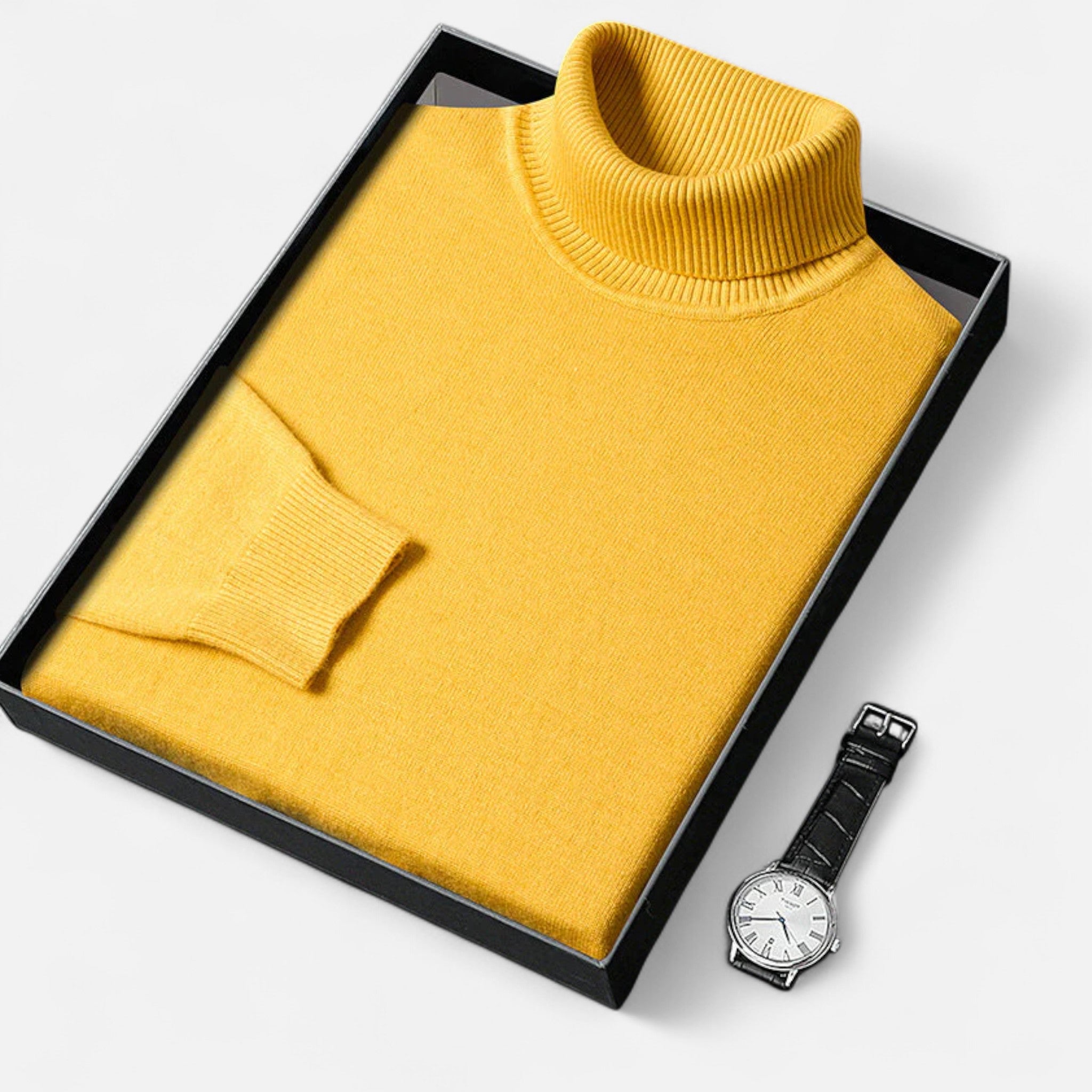 Monorez | Men’s Cashmere Turtleneck Sweater