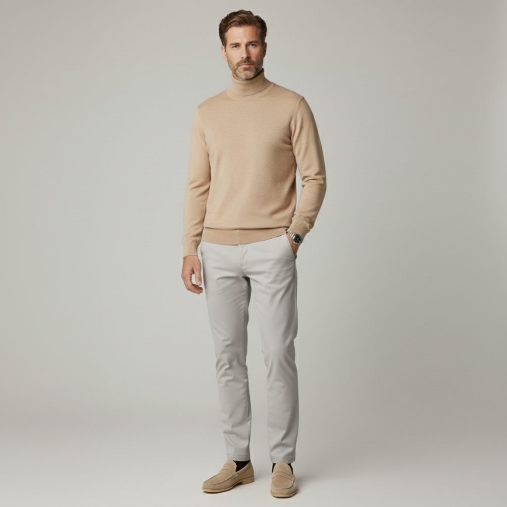Monorez - Casual Regular Fit Dress Trousers