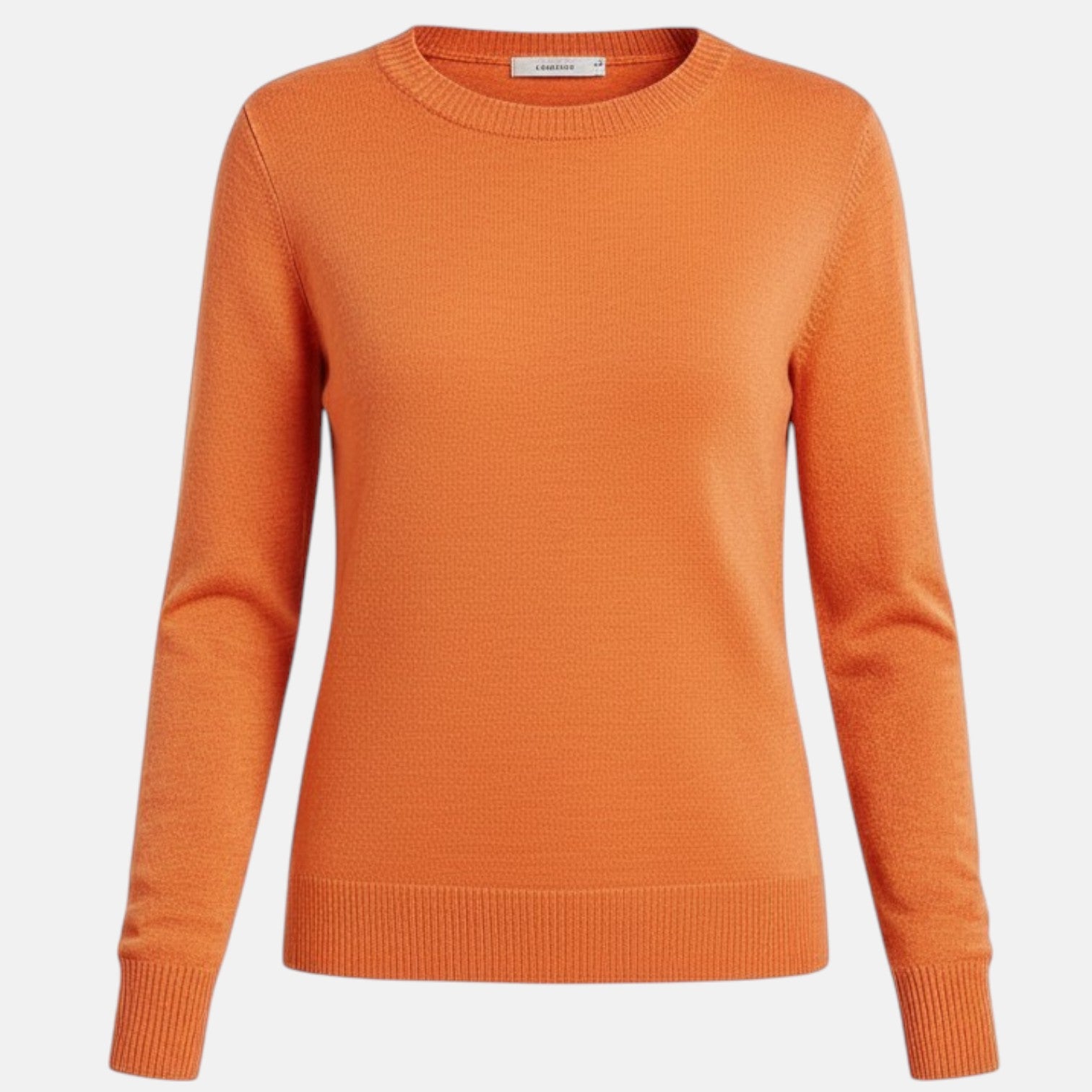Monorez - Women’s Merino Wool Sweater – Timeless O-Neck Elegance