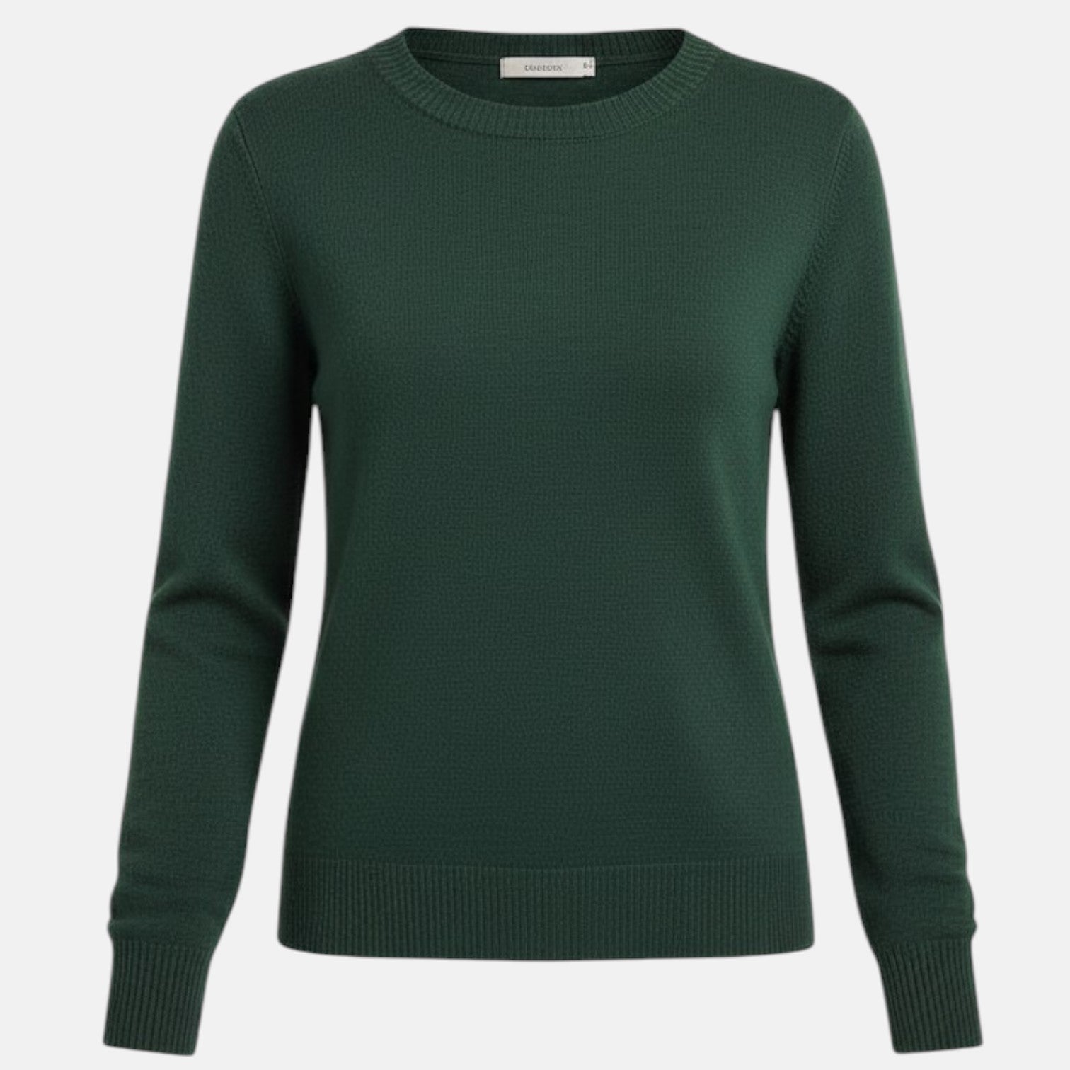 Monorez - Women’s Merino Wool Sweater – Timeless O-Neck Elegance