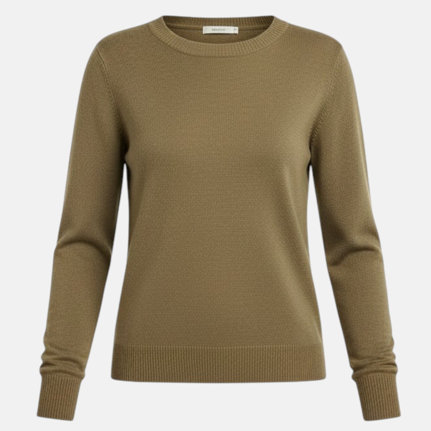 Monorez - Women’s Merino Wool Sweater – Timeless O-Neck Elegance