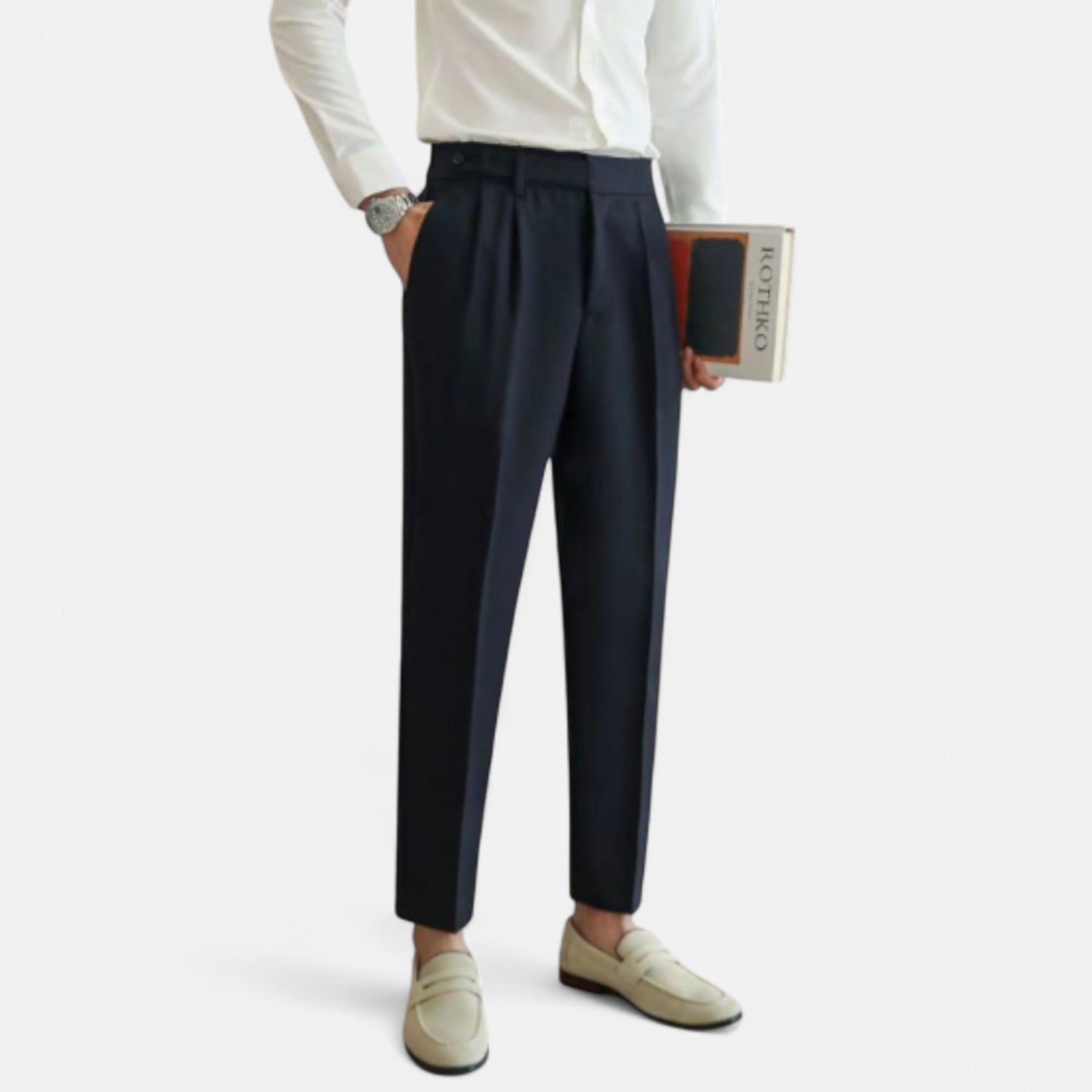 Monorez - Old Money High Waist Tailored Trousers