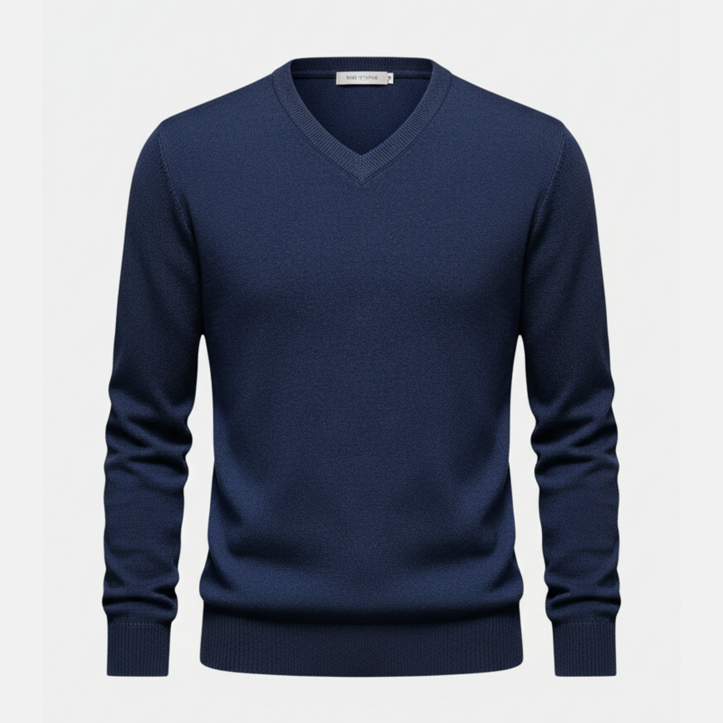 Monorez | Men’s Stretch Knit V-Neck Pullover