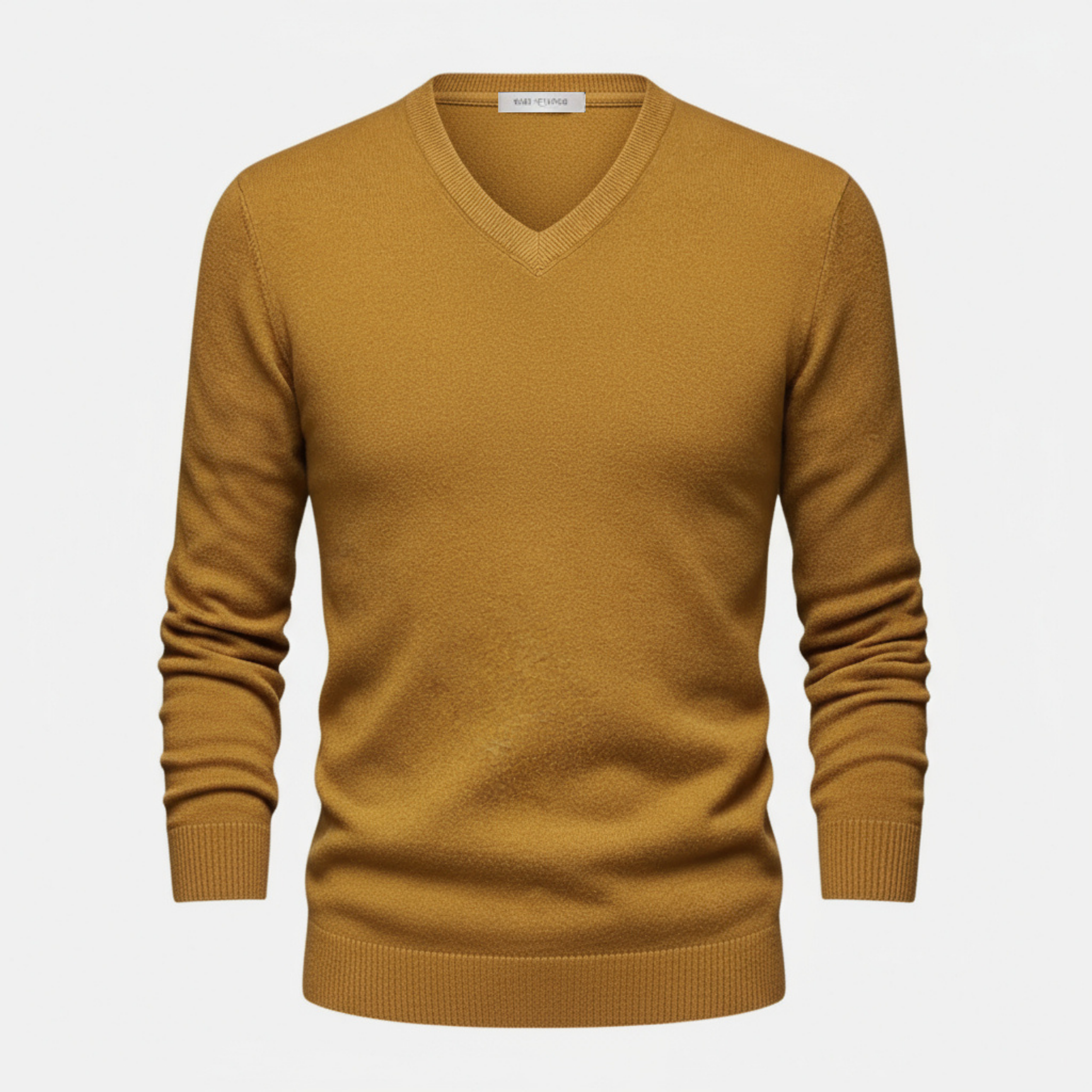 Monorez | Men’s Stretch Knit V-Neck Pullover