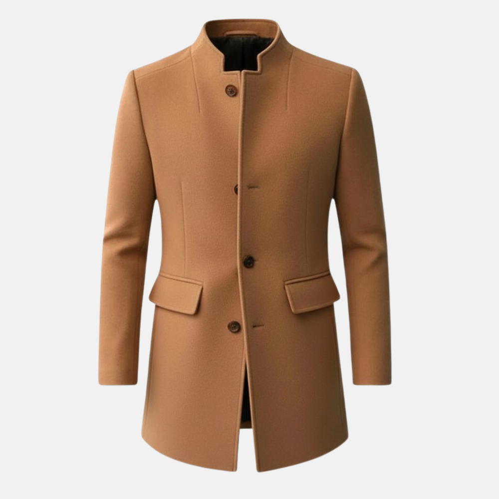Monorez | Men’s Classic Tailored Coat – Effortless Comfort