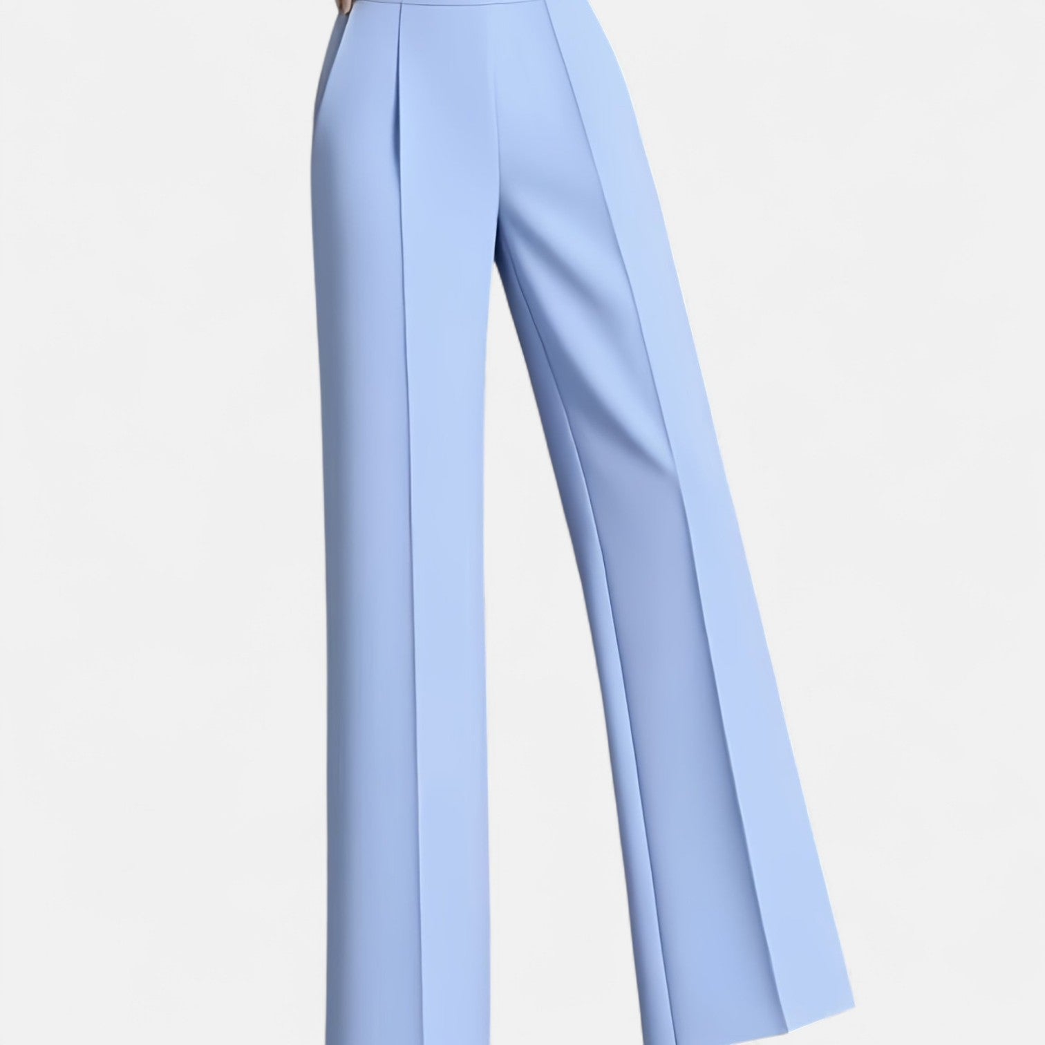 Monorez - Women'S Elegant High-Waist Wide-Leg Pants with Side Pockets