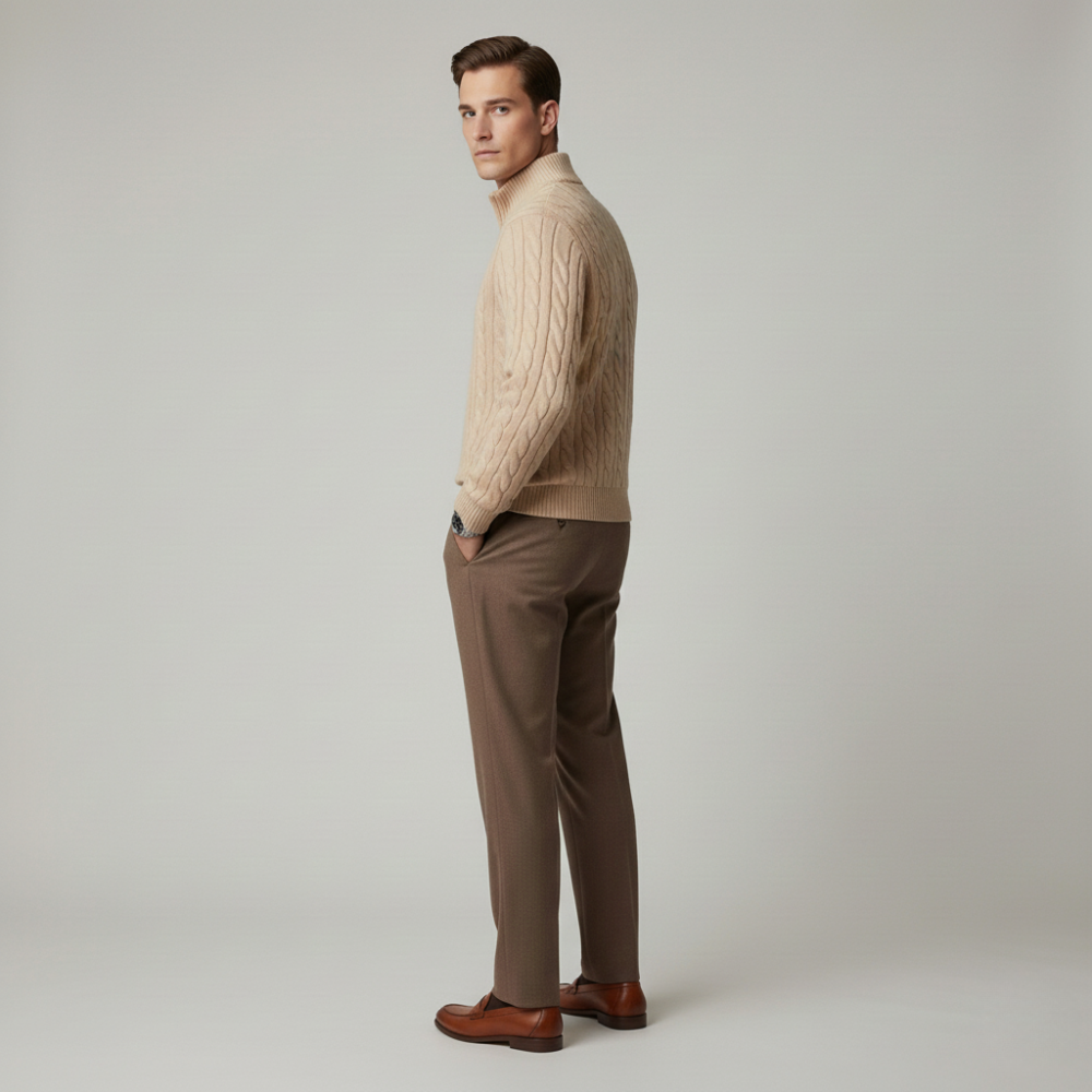 Monorez - Old Money High Waist Tailored Trousers
