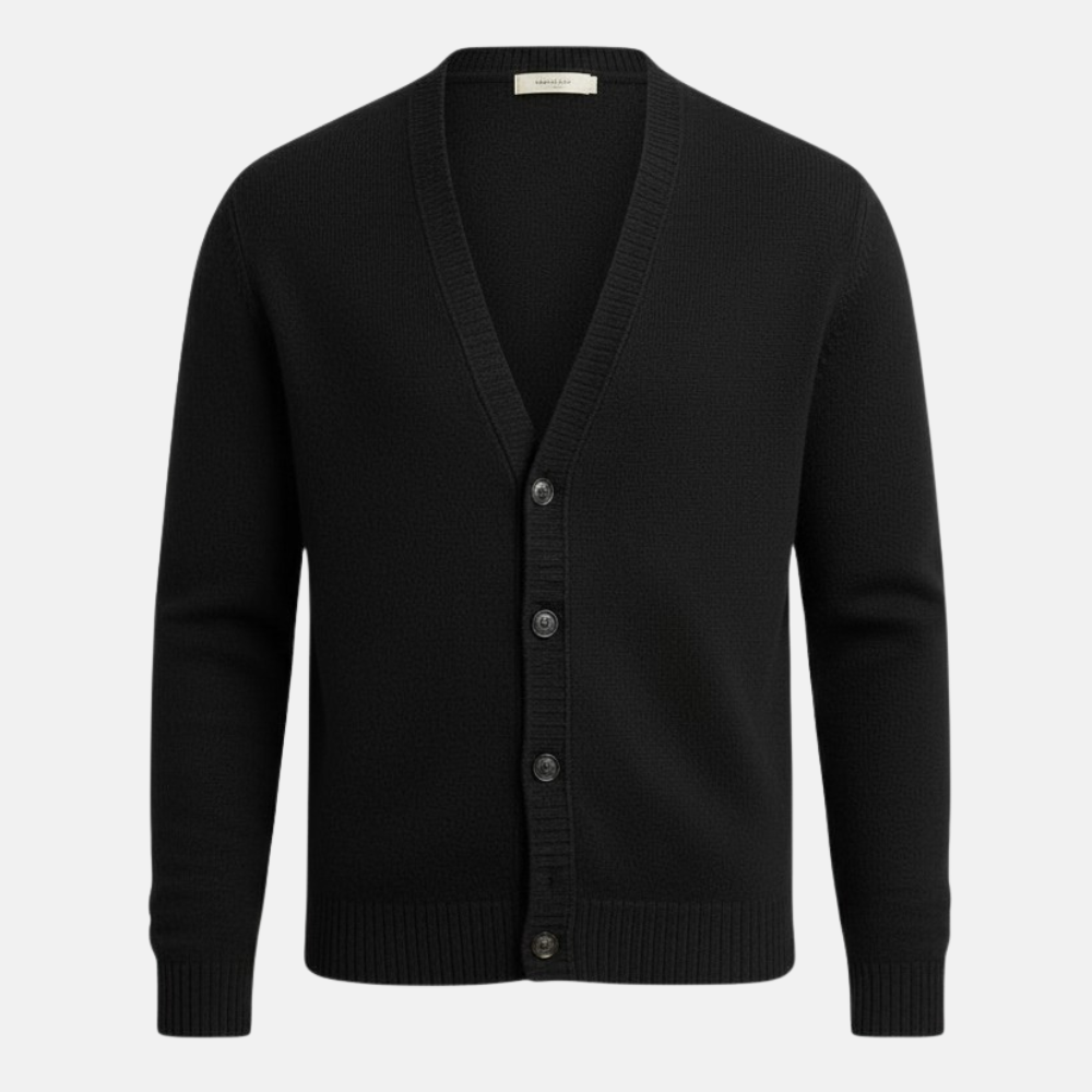 Monorez | Men’s Cashmere V-Neck Pullover – Slim Fit