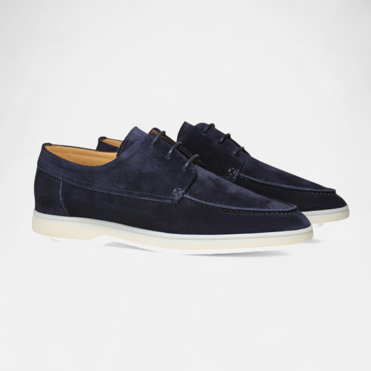 Monorez - Refined Suede Lace-Up Loafers