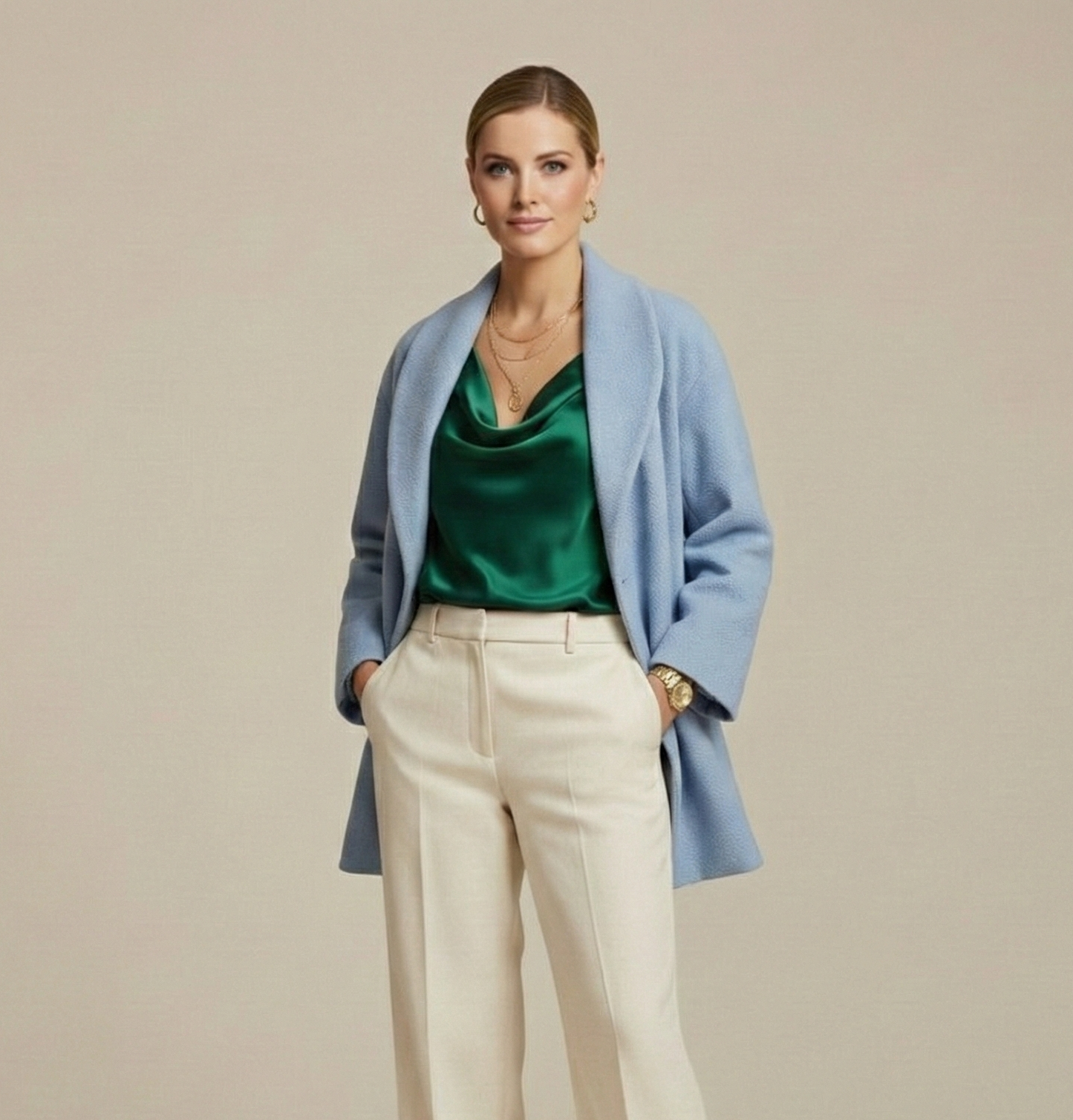 Monorez - Elegant Warm overcoat