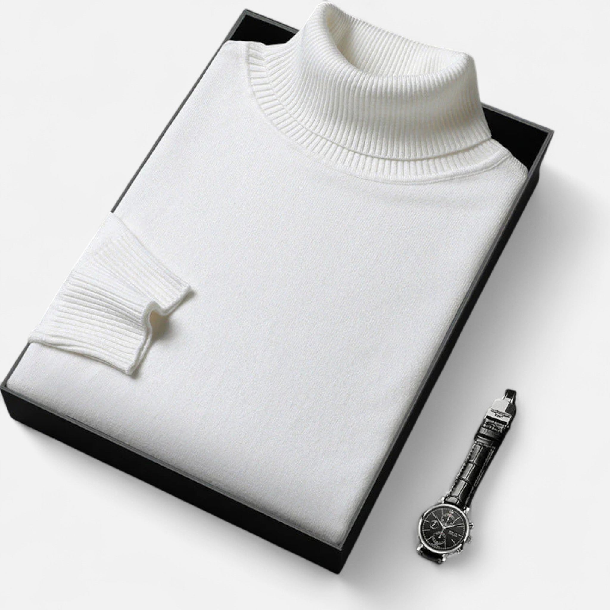 Monorez | Men’s Cashmere Turtleneck Sweater