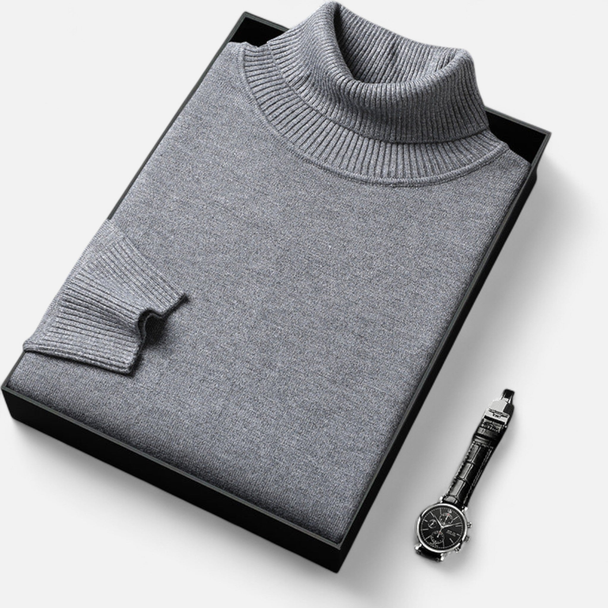 Monorez | Men’s Cashmere Turtleneck Sweater