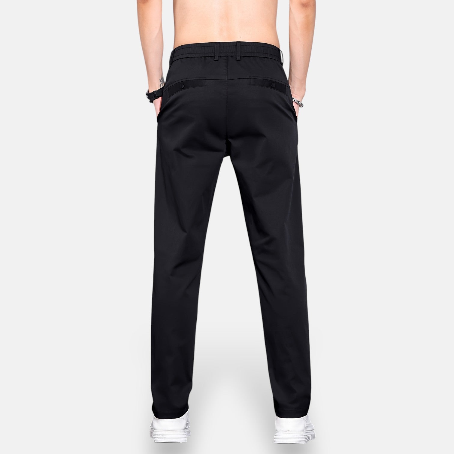 Monorez - Slim-Fit All-Season Stretch Ankle Business Trousers