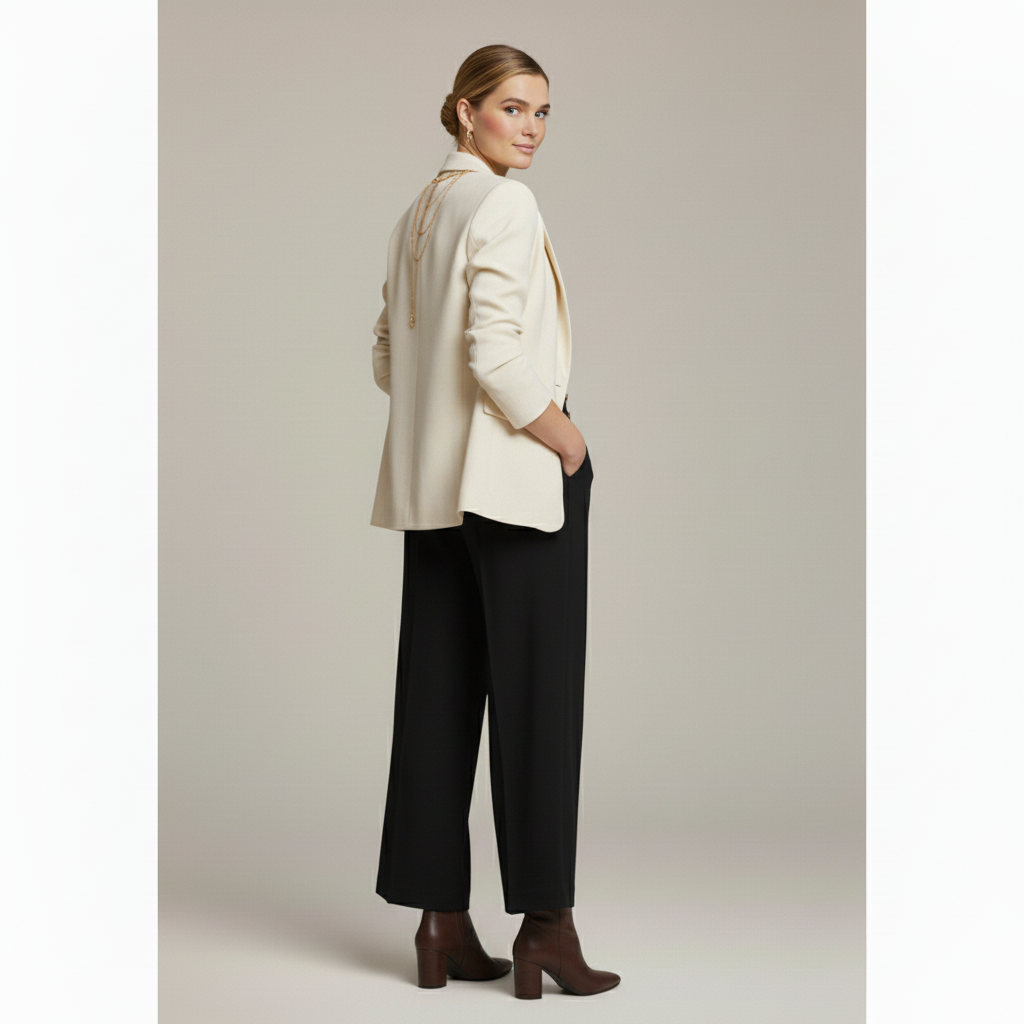 Monorez - Comfortable High-Waist Relaxed Fit Pants