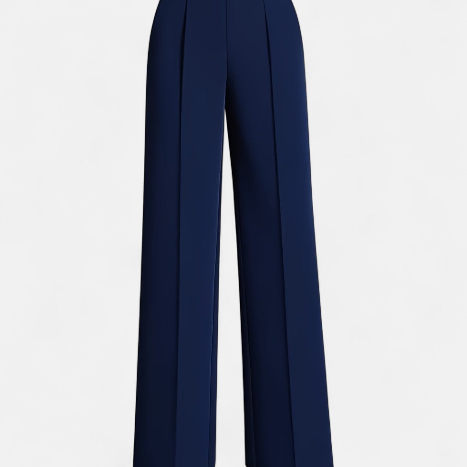 Monorez - Women'S Elegant High-Waist Wide-Leg Pants with Side Pockets