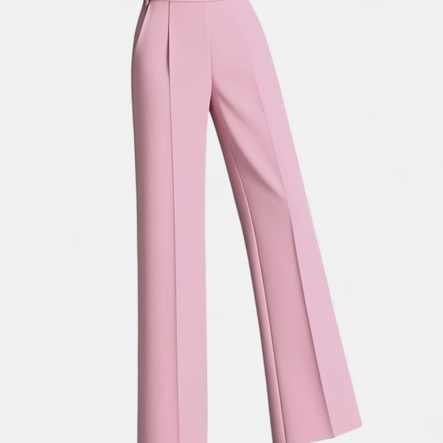 Monorez - Women'S Elegant High-Waist Wide-Leg Pants with Side Pockets