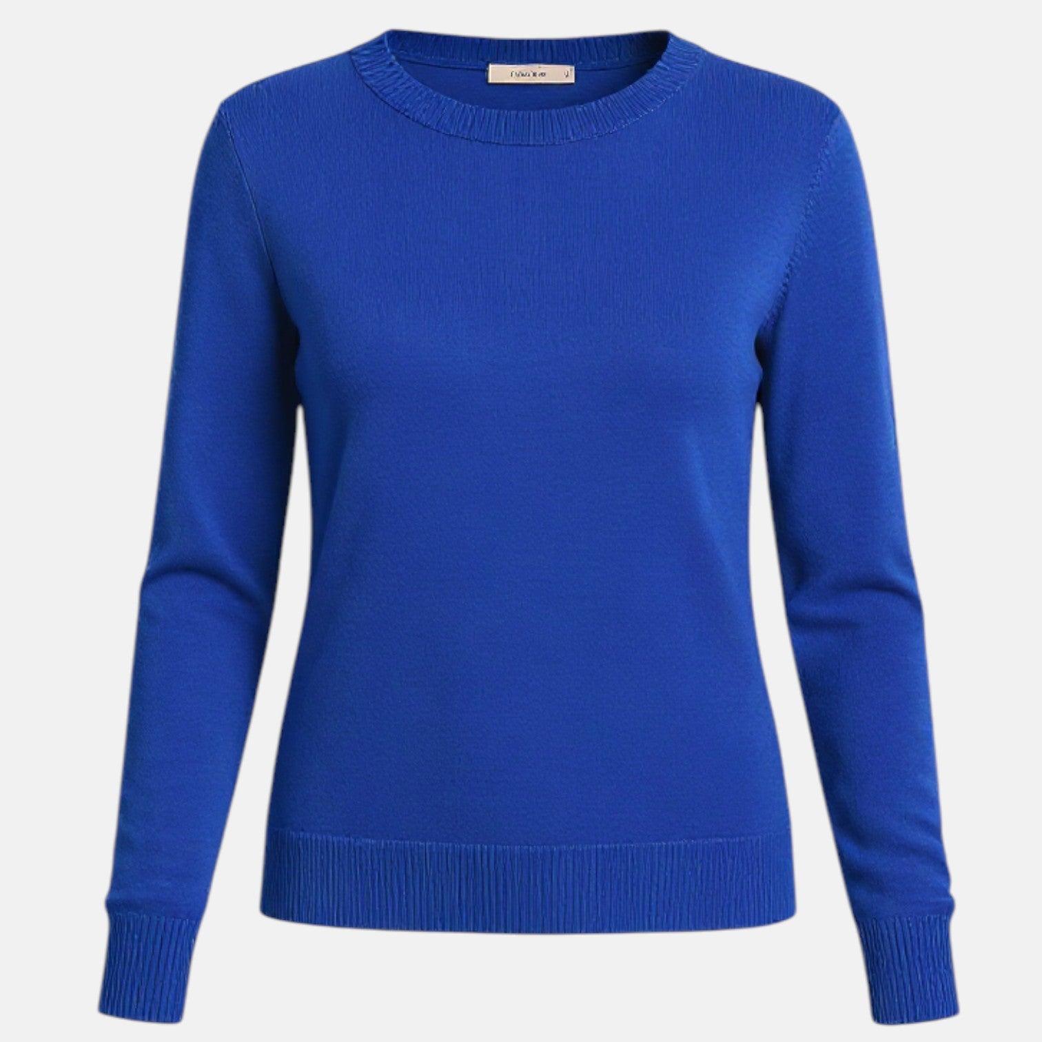 Monorez - Women’s Merino Wool Sweater – Timeless O-Neck Elegance