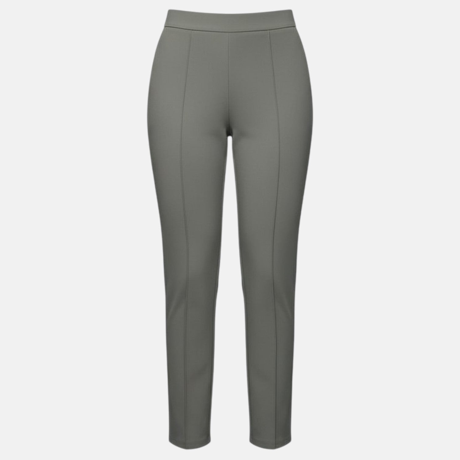Monorez - Comfort Slim Fit Tailored High Waist Pants