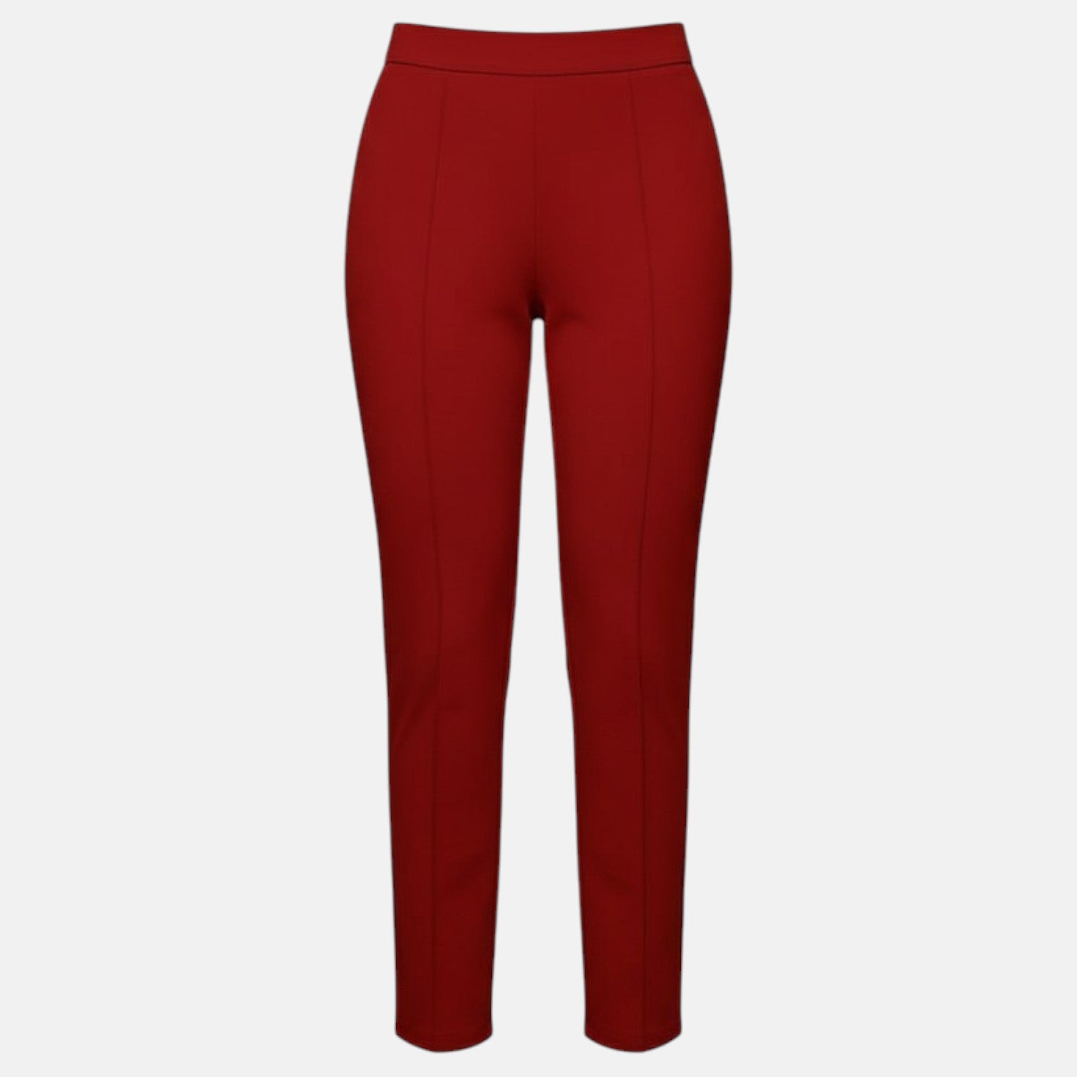 Monorez - Comfort Slim Fit Tailored High Waist Pants