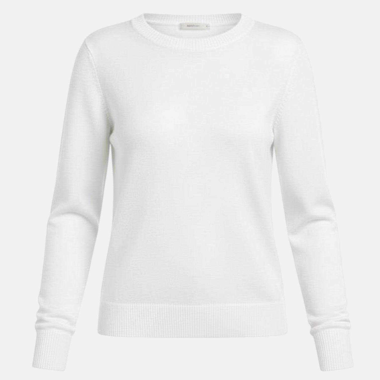 Monorez - Women’s Merino Wool Sweater – Timeless O-Neck Elegance
