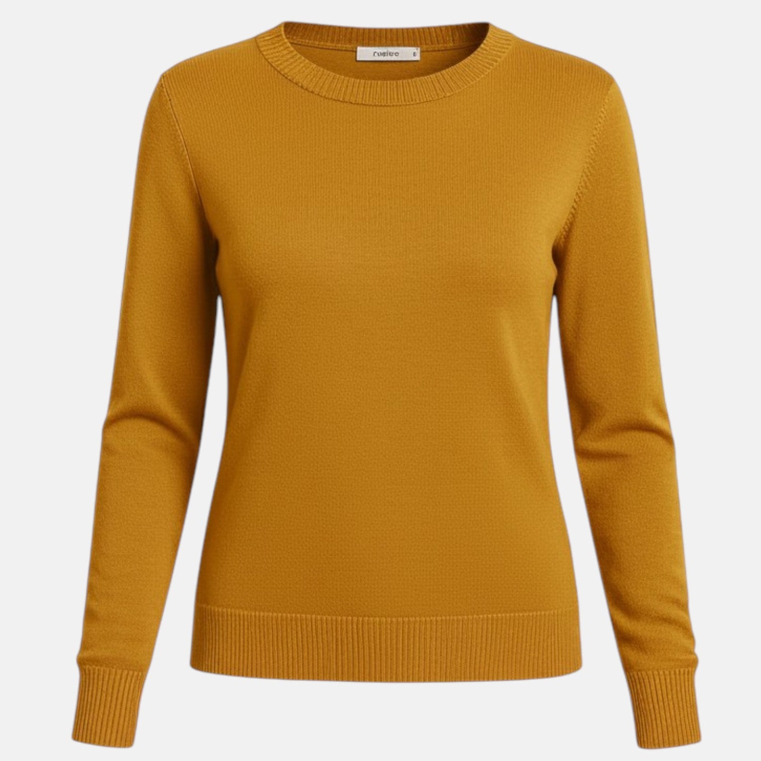 Monorez - Women’s Merino Wool Sweater – Timeless O-Neck Elegance