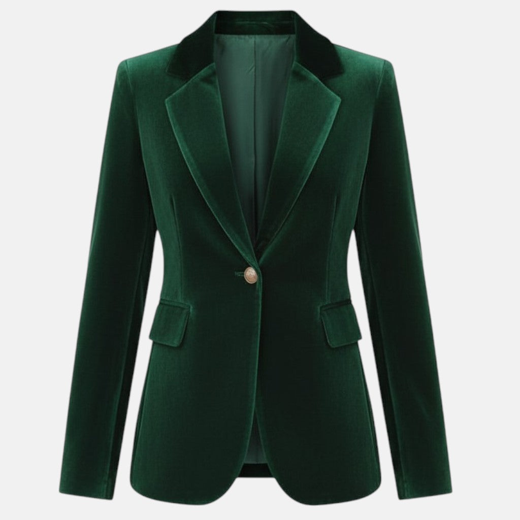 Monorez - Regular Fit Mid-Stretch Single-Button Blazer